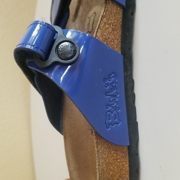 Birkenstock Birki's Blue Patent. size 5. - Picture 7 of 7